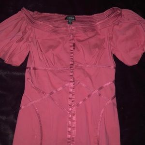 Pink BEBE top
